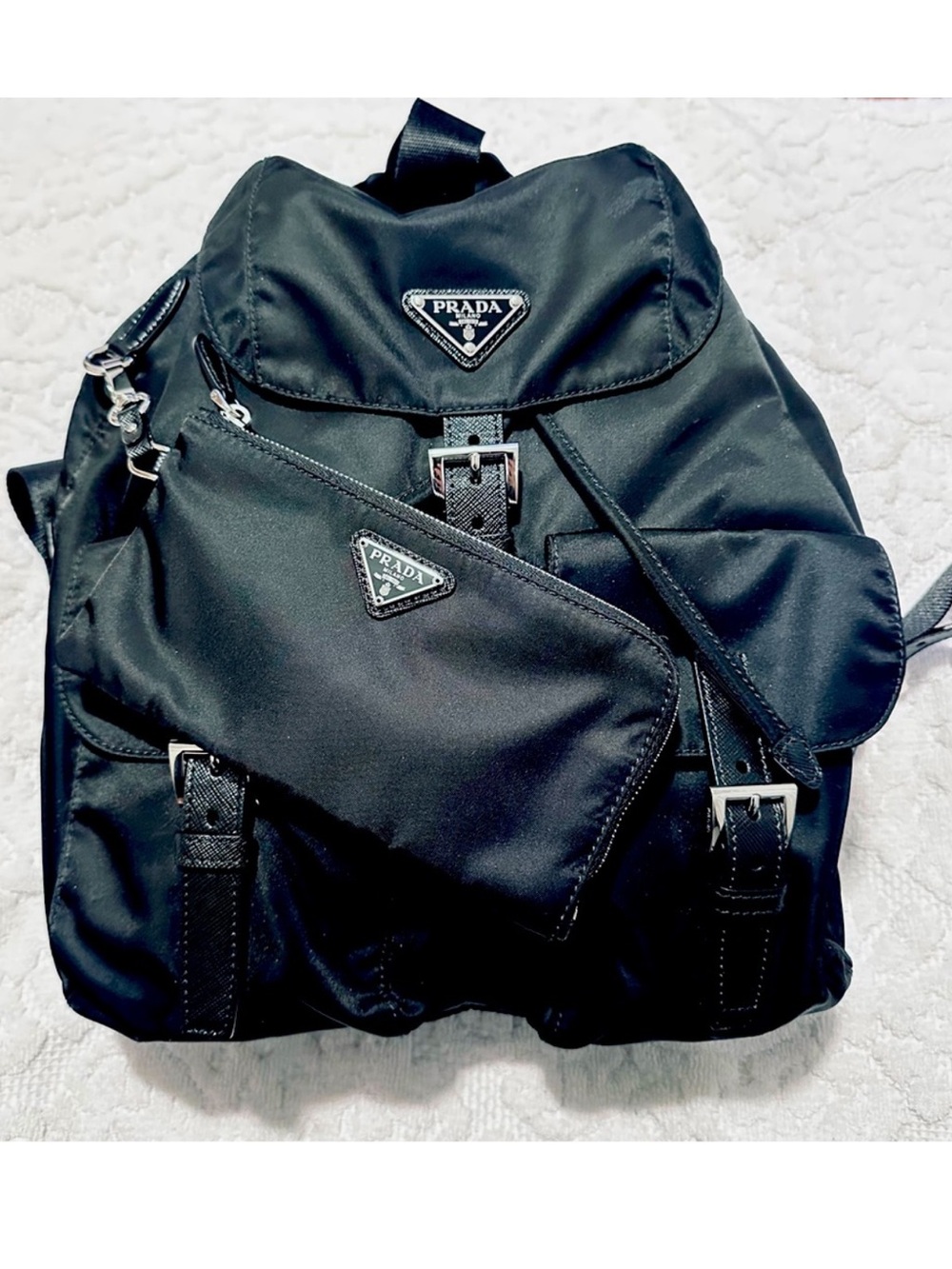 Prada | Bag | Prada Re-Nylon Medium Backpack - Picture 2 of 15